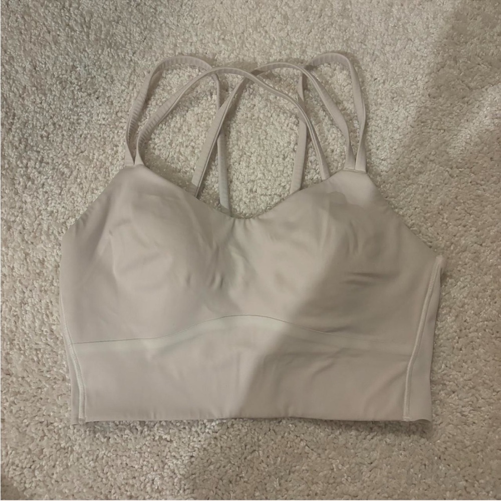 Lululemon Strappy Cream Bralette